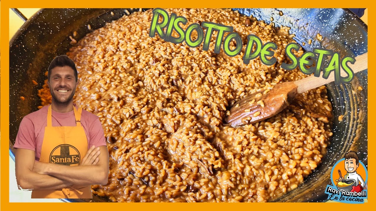 RISOTTO DE SETAS (BOLETUS DESHIDRATADOS) RECETA ITALIANA