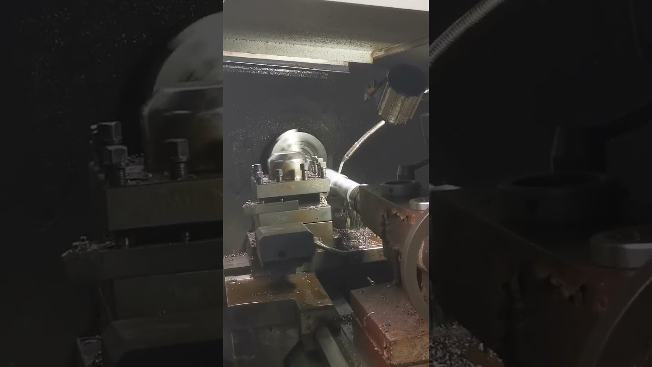 Precision CNC Turning in Action
