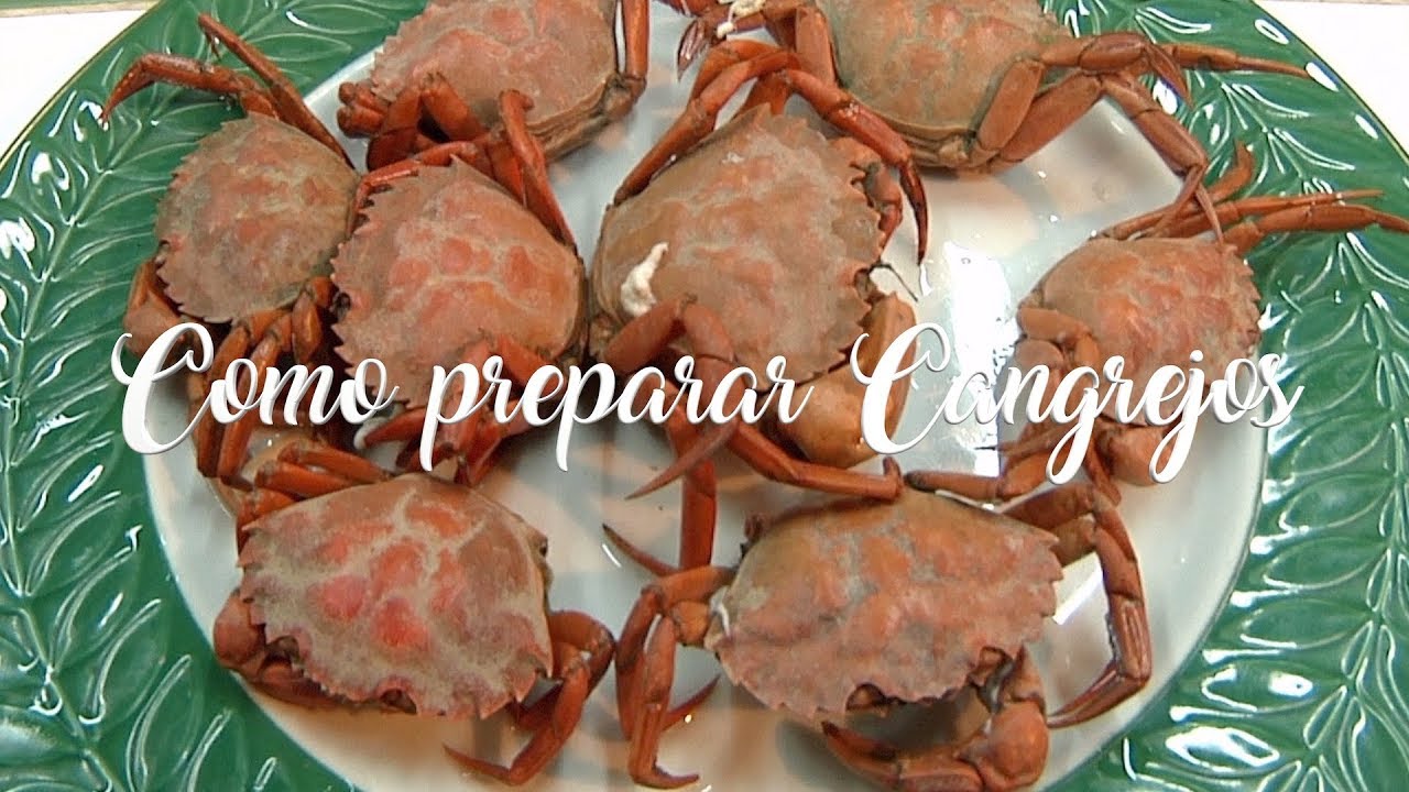 🦀  COCER CANGREJOS  🦀 Como preparar cangrejos 🦀  Cangrejos cocinados