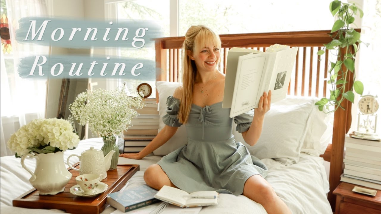 5AM Uplifting Morning Routine ☕️ Reading, writing, & being (cozy & productive)
