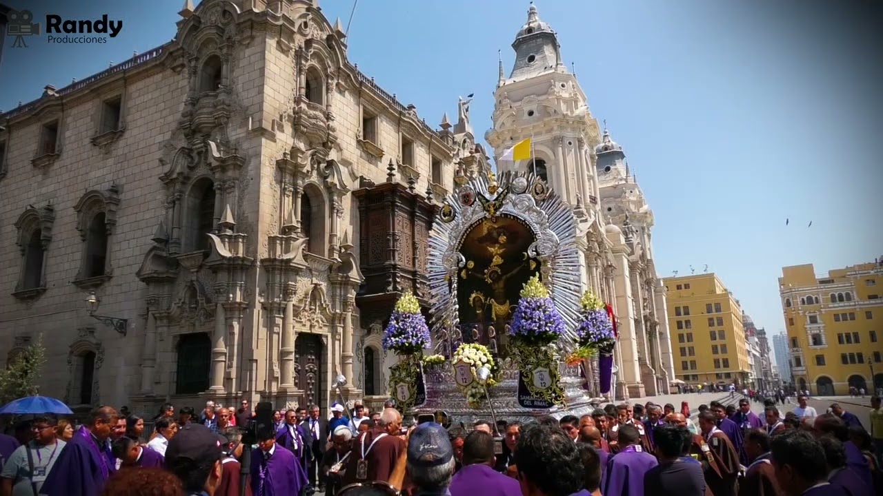 VISITA DEL SEÑOR CRUCIFICADO DEL RÍMAC AL CENTRO HISTÓRICO DEL LIMA 2024