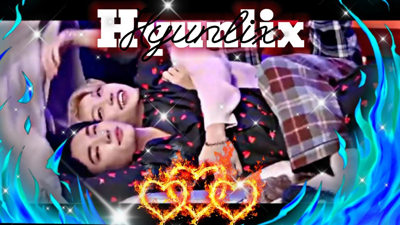 Hyunlix 💙🤍 vlive Party pajama 💞 momentos#hyunlix