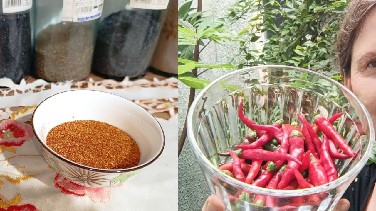 Como fazer o pó da pimenta Caiena