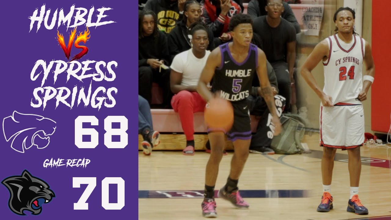 #25 Humble vs Cypress Springs | Down To The Wire
