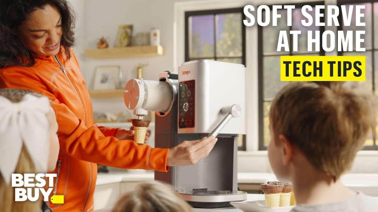 Creating Soft Serve Ice Cream with the Ninja Swirl by CREAMi &ndash; Tech Tips from Best Buy