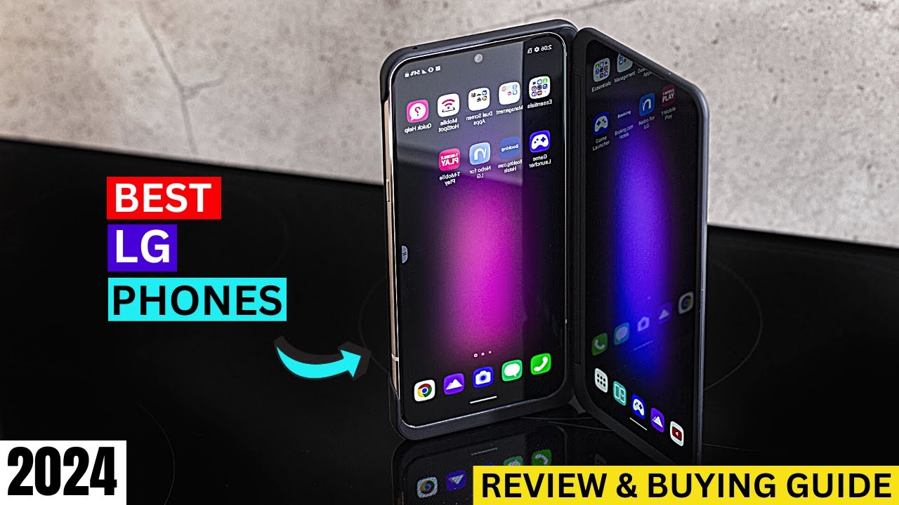 Top 5 Best LG Phones In 2024 (Review) | LG V60 ThinQ - Dual Screen LG Phone!!!