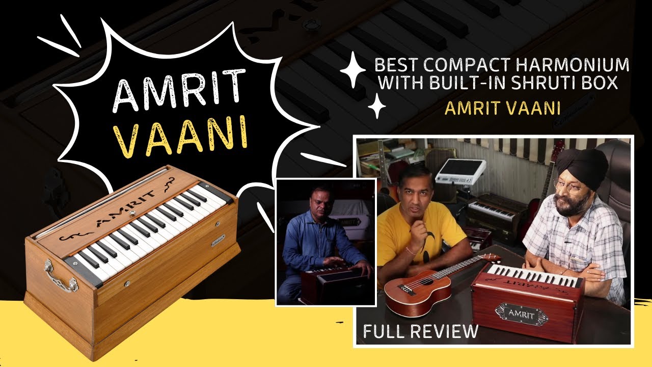 Amrit Vaani: Best Compact Harmonium with Built-in Shruti Box (Full Review)