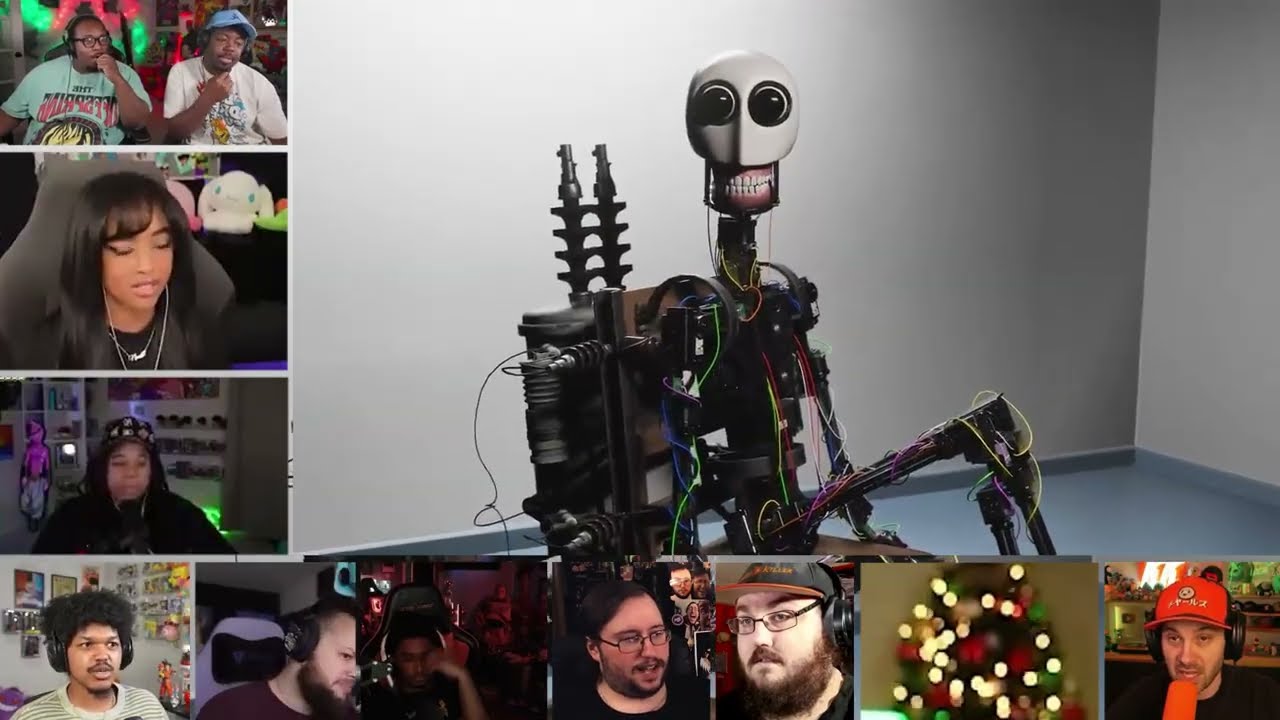 My Self-Aware Robot Escaped! [REACTION MASH-UP]#2774
