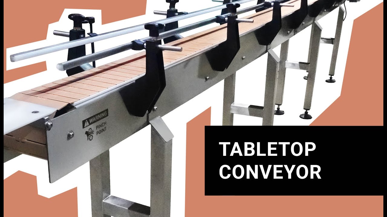 Tabletop Conveyor - Sanitary, Washable, Perfect for Manufacturing - from Royal Conveyor Solutions