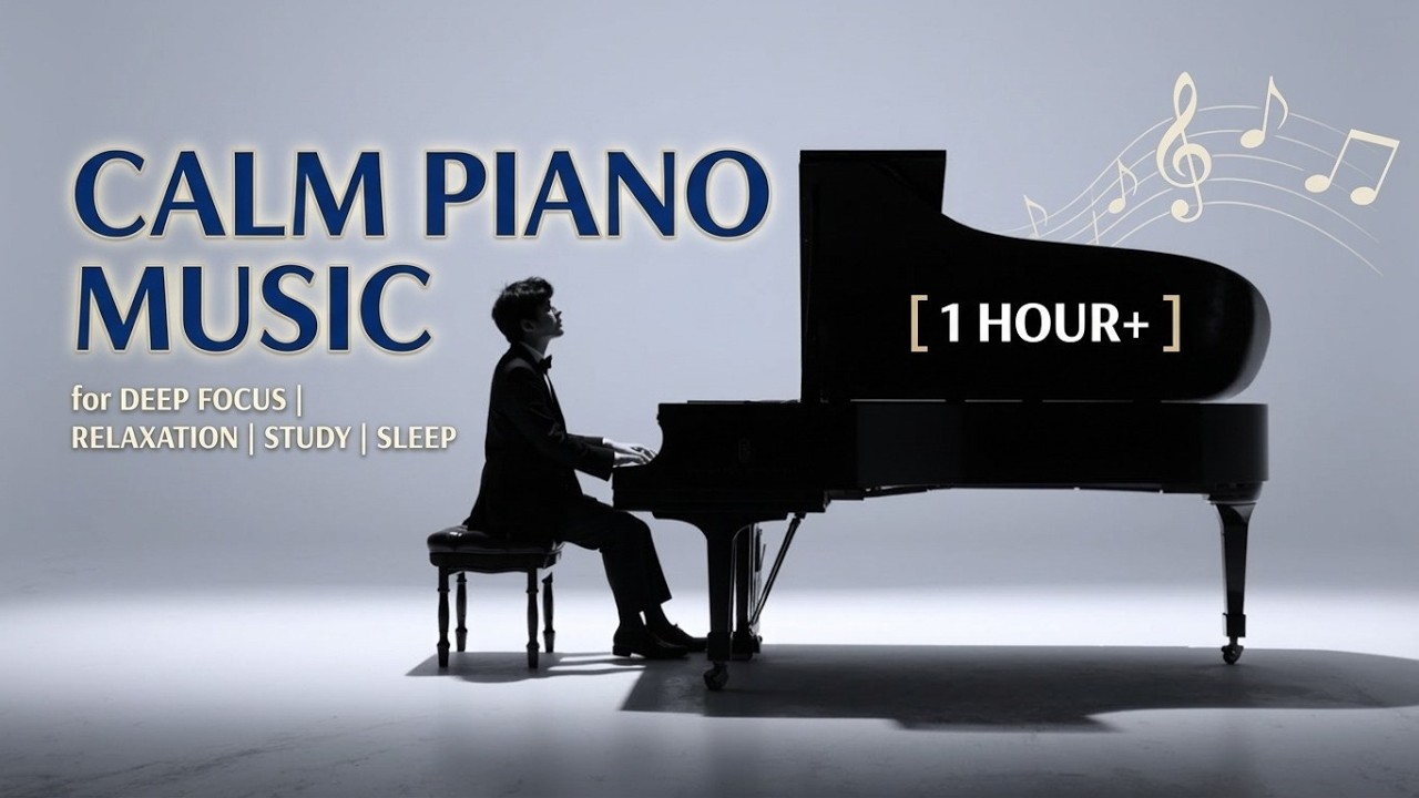 Ambient Piano Music for Focus | Расслабляющие инструментальные звуки для учебы и сна