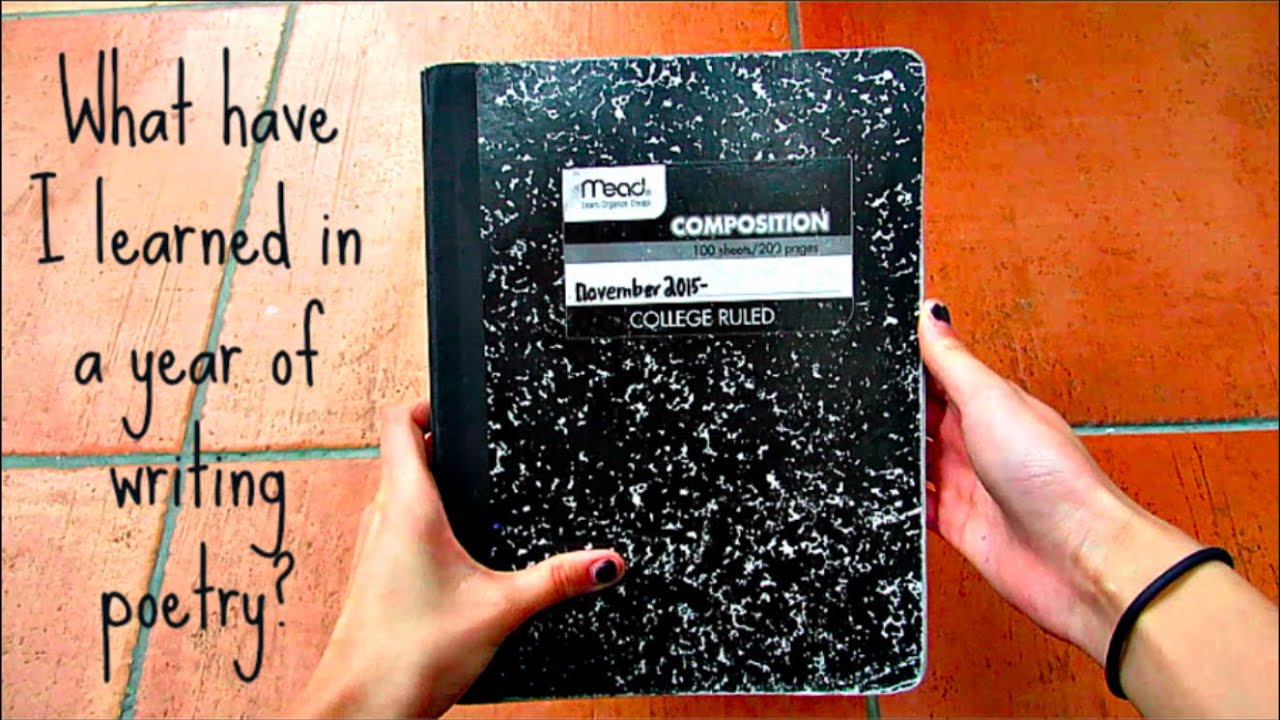 What Have I Learned in a Year of Writing Poetry?