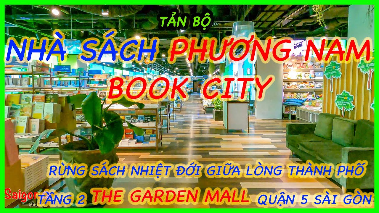 Nhà sách Phương Nam book city ở The Garden Mall như thế nào