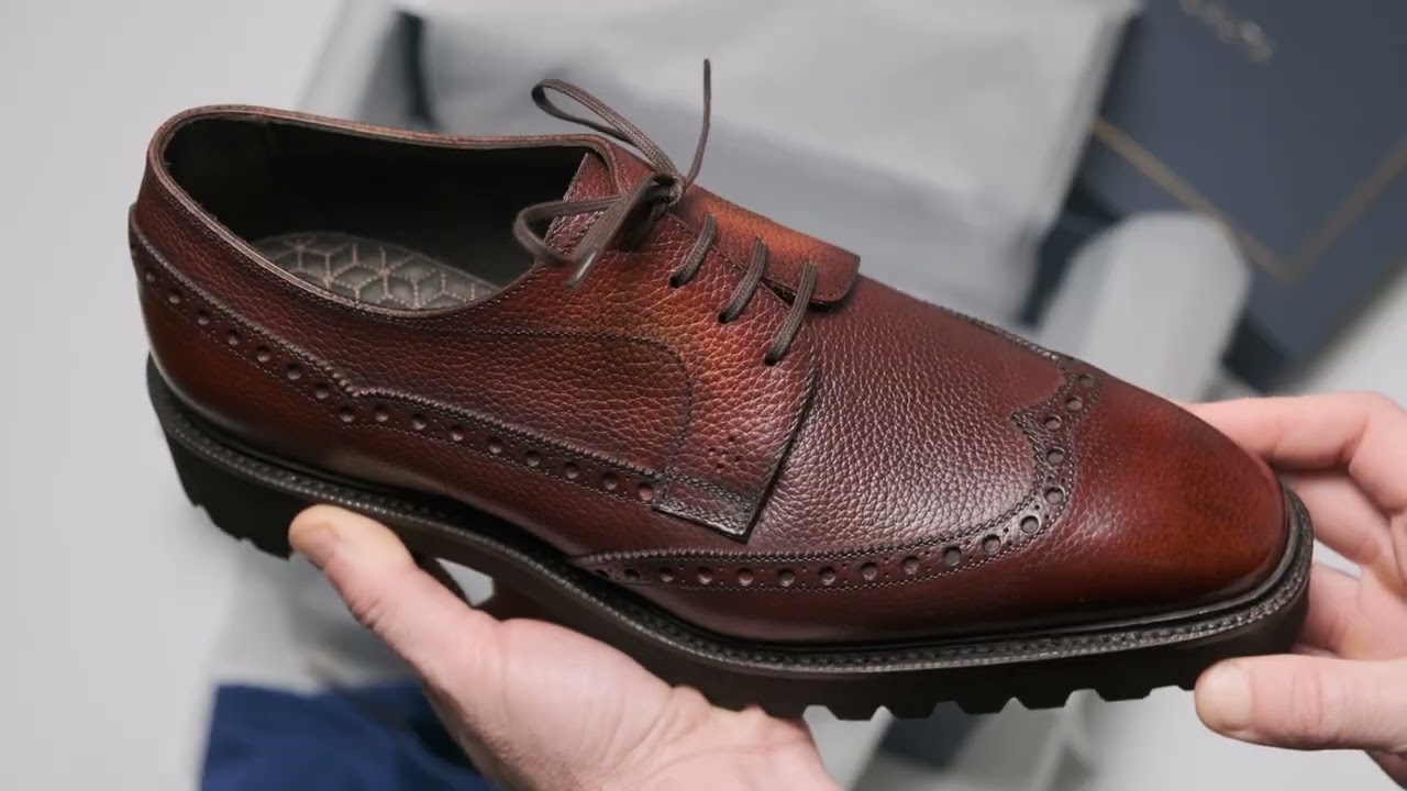Coltrane Wingtip Derby by Norman Vilalta Bespoke Shoemakers