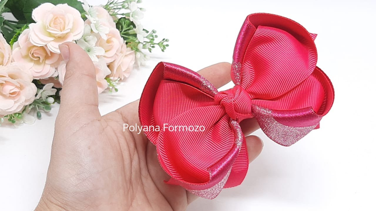 Laço Brilhante ♦ PAP DIY com Polyana Formozo