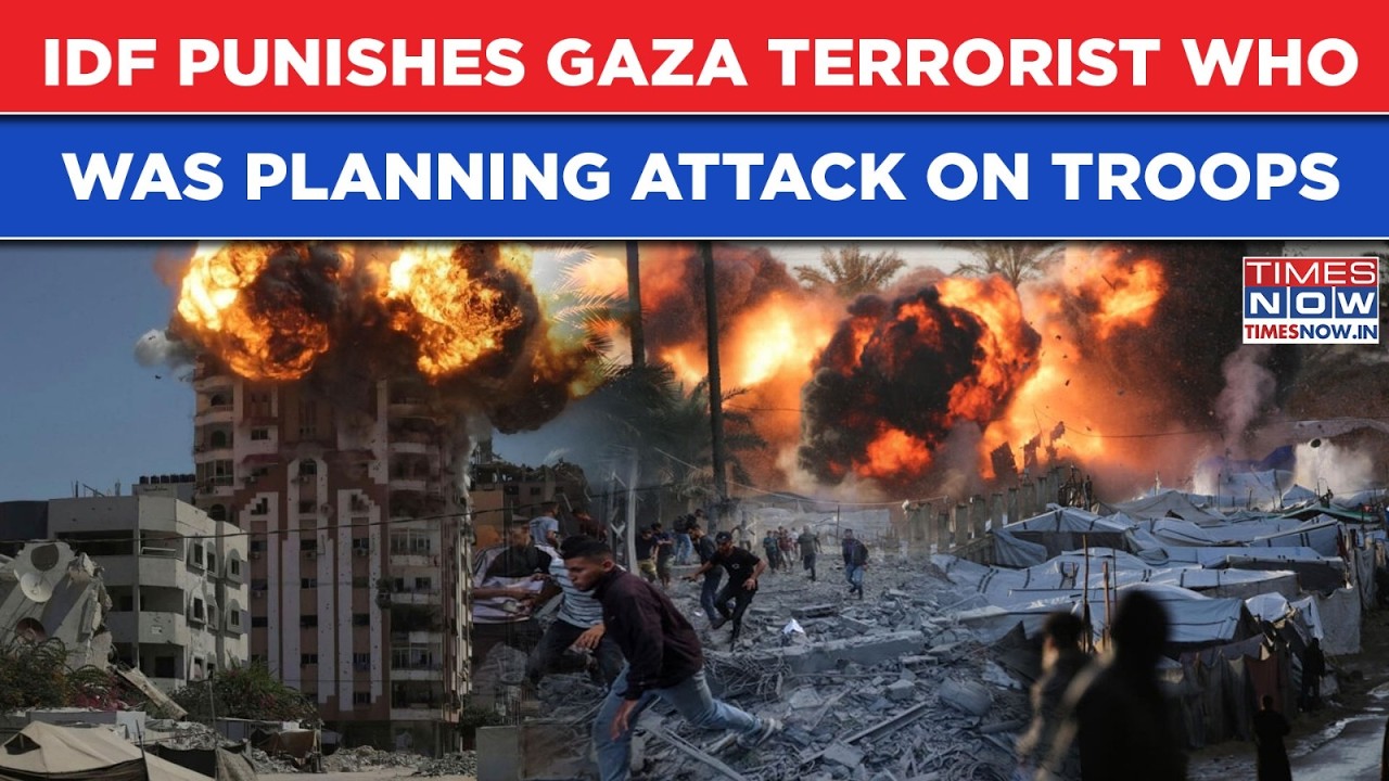 BIG ISRAEL ATTACK Foiled: IDF Punishes Terrorist Plotting To Strike Soldiers In Northern Gaza