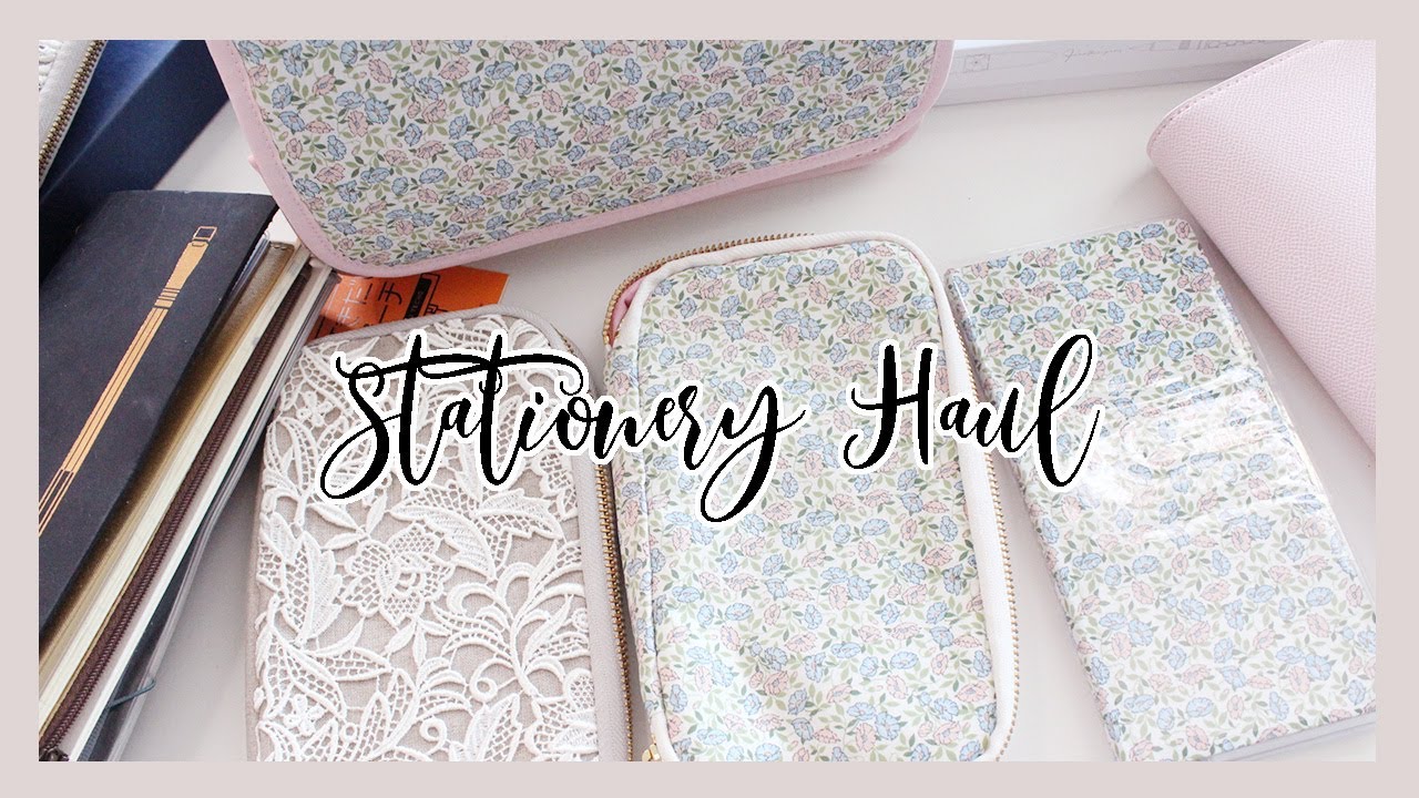 HOBONICHI 2026 HAUL | Liberty Fabrics Sasha Kiora, Hobonichi Weeks, Stappo, Drawer Pouches