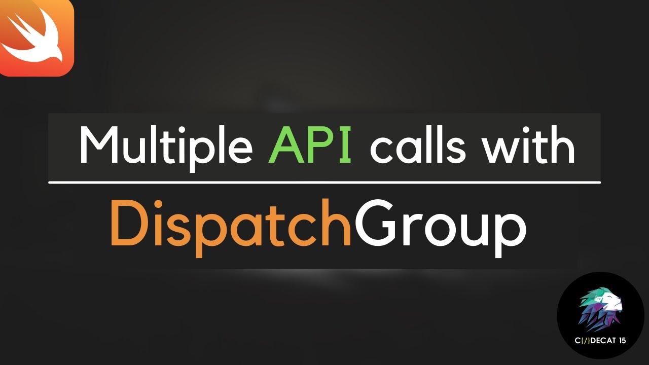 Multiple API calls with Dispatch Group in Swift iOS Hindi tutorial