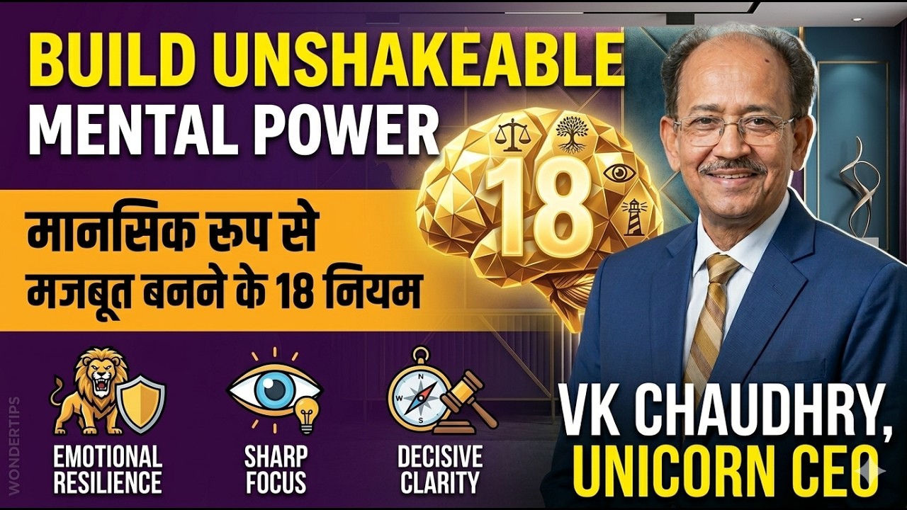 मानसिक ताकत बनाने के 18 सुनहरे नियम