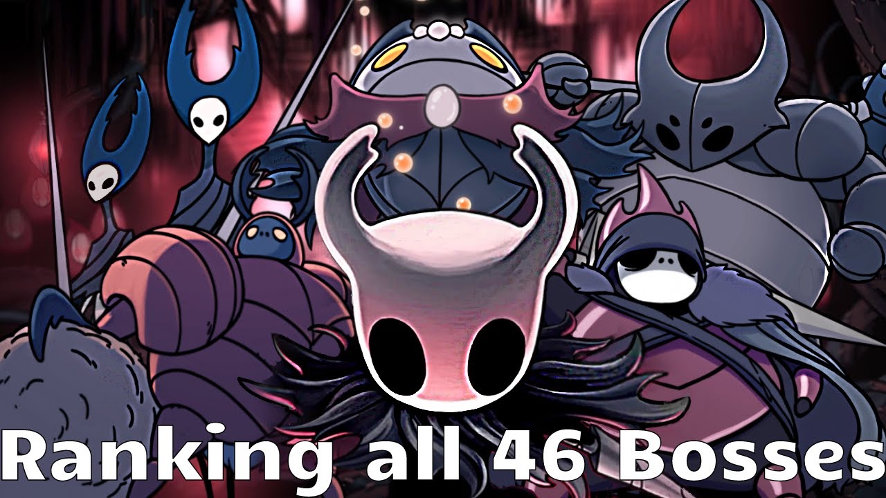 I Ranked all 46 Bosses in Hollow Knight