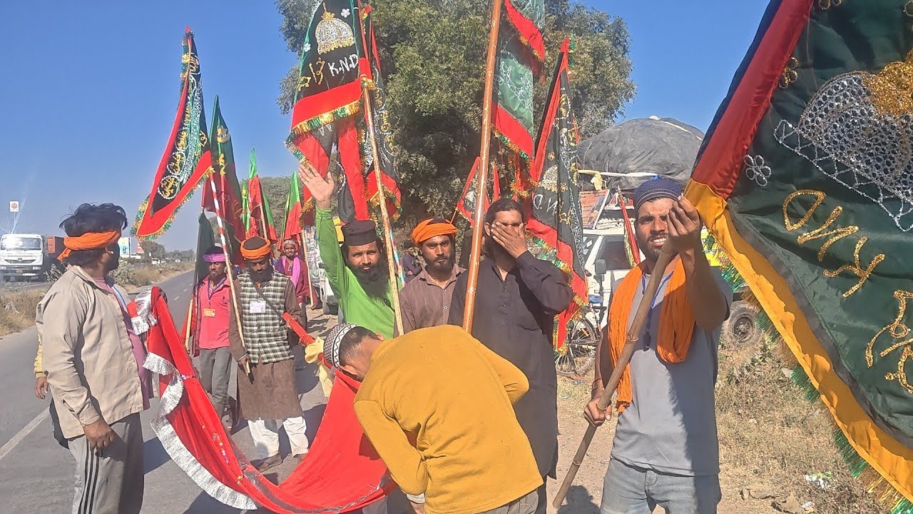 ख्वाजा जी के चाहने वाले 🥰 कल जयपुर पहुंच जाएंगे Delhi TU Ajmer Sharif Paidal Yatra 2025 Khwaja 814