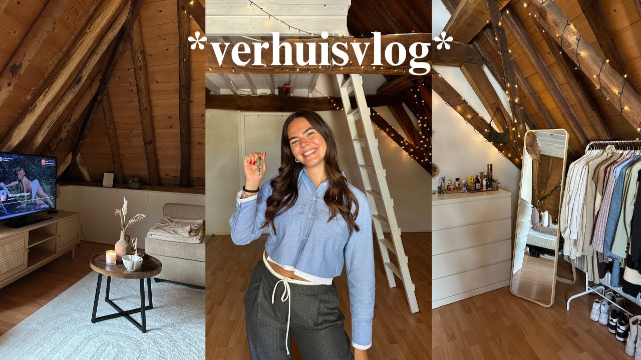 IK GA VERHUIZEN + IKEA SHOPLOG 🤎 Verhuisvlog ☁️