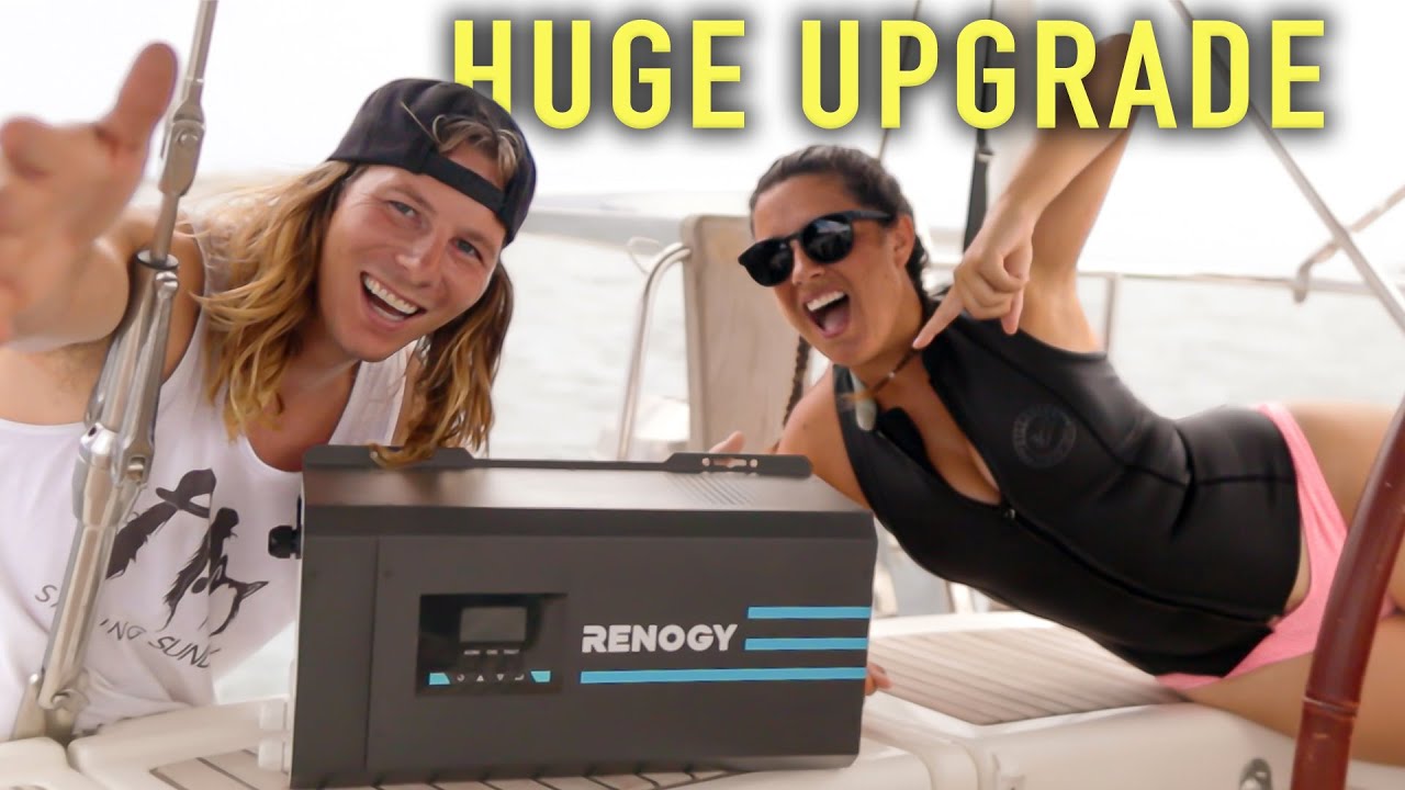 We're going LITHIUM!!! Huge Renogy Battery Upgrade | Sailing Sunday | Ep.167