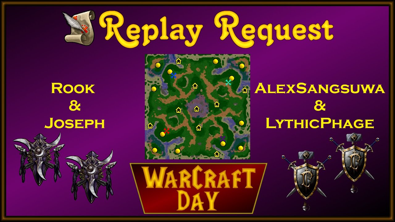 W3RR by SaV70 | Double Night Elf vs Double Human | Twisted Meadows