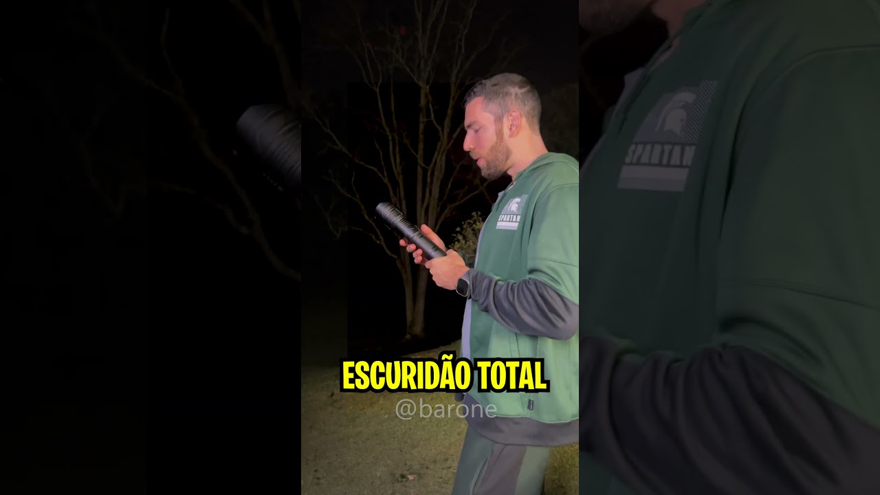 Testei a lanterna LASER mais cabulosa do mundo em sua pot&ecirc;ncia M&Aacute;XIMA! 🔦🤯