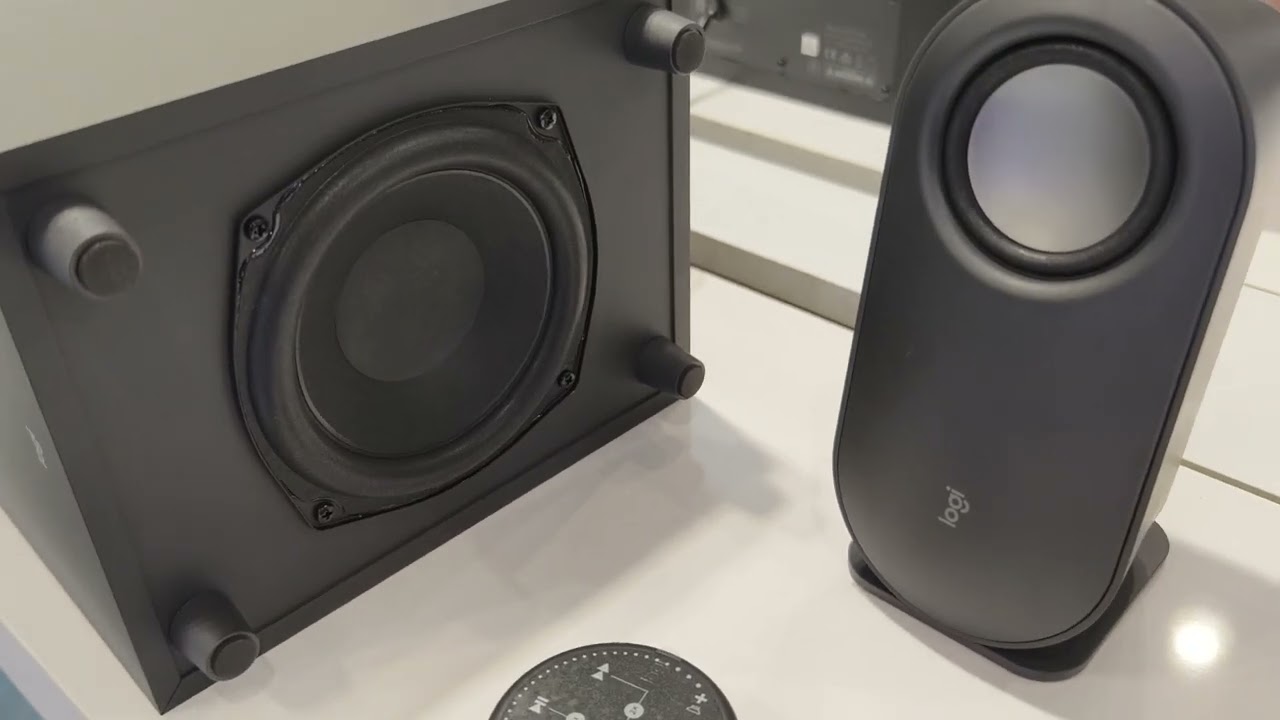 Logitech z407 subwoofer sound test