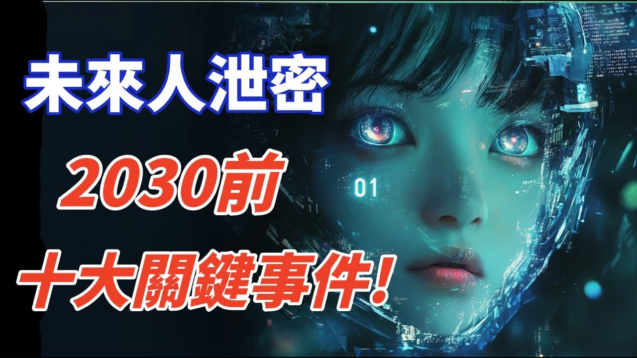 未來人泄密：2030前十大關鍵事件，揭露全球重啟計劃，人類命運從台灣開始？！#未來人#臺灣#預言