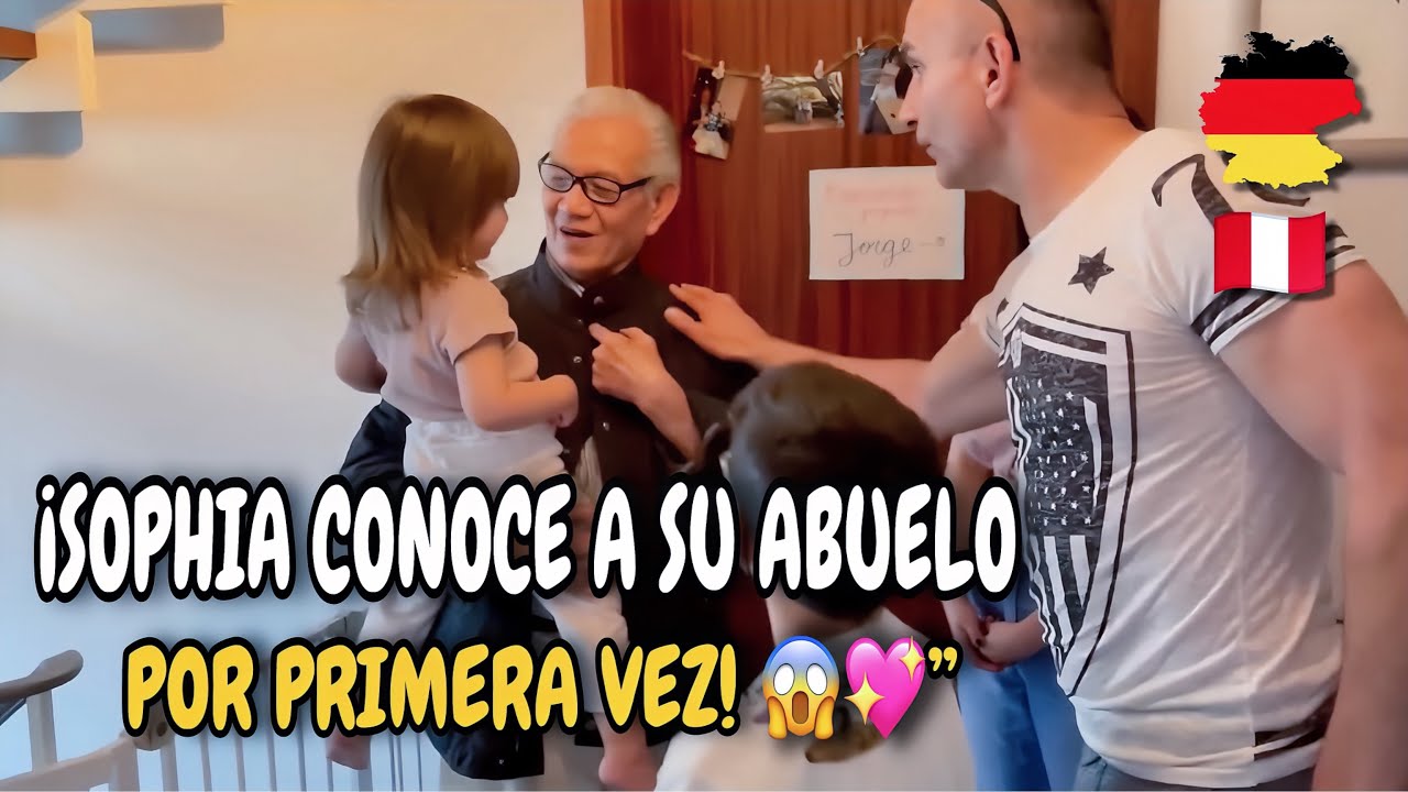 Милая реакция Софии на первую встречу с дедушкой 🇵🇪🥰 | Ширли Точич