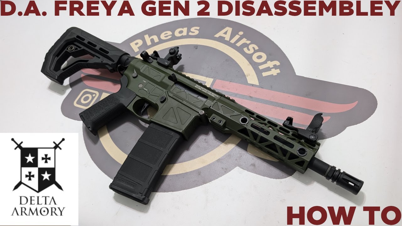 [HOW TO] Delta Armory Freya Gen.2 Disassembly - For repairs and maintenance