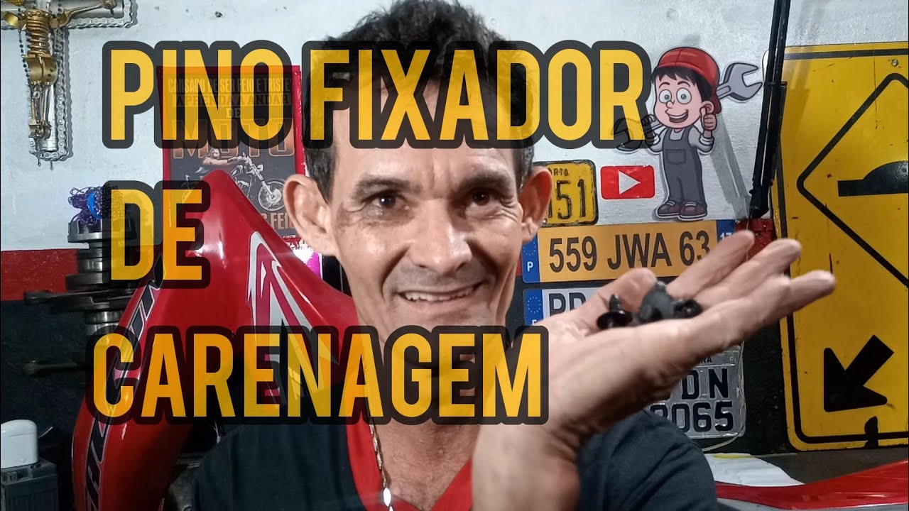 PINO DE PLÁSTICO PARA FIXAR CARENAGENS
