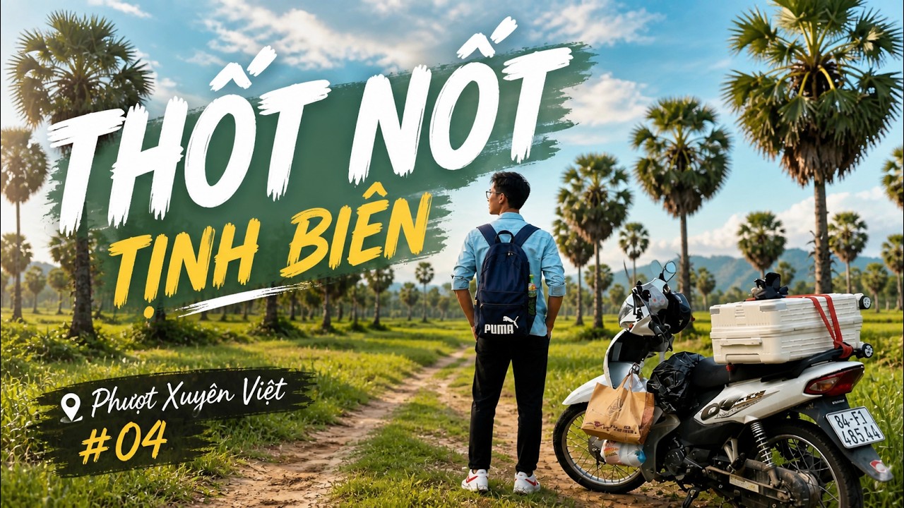 Khám Phá An Giang | Cánh đồng thốt nốt ở biên giới Tịnh Biên – Có thật sự đáng để đi?