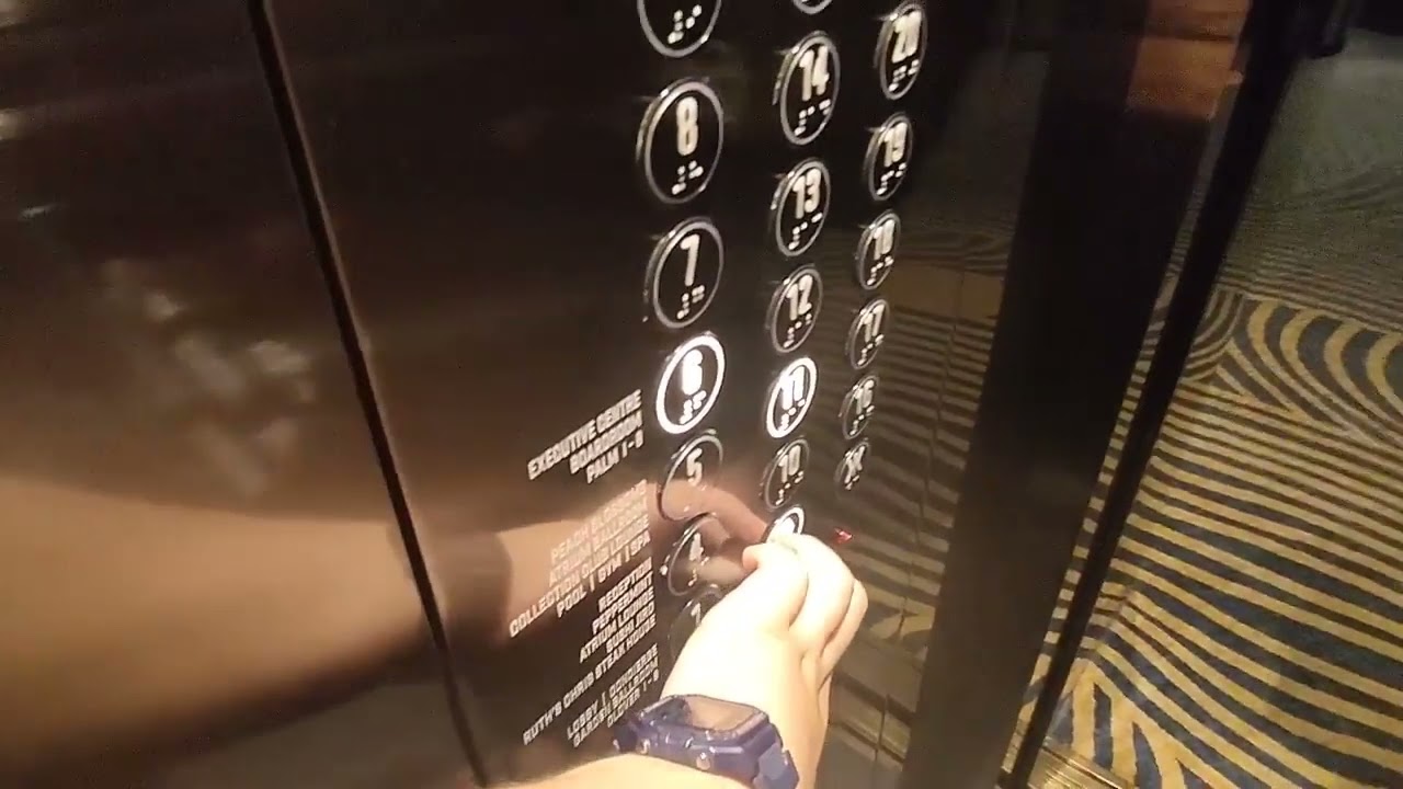 Mitsubishi Elevator at Parkroyal Collection Marina Bay.