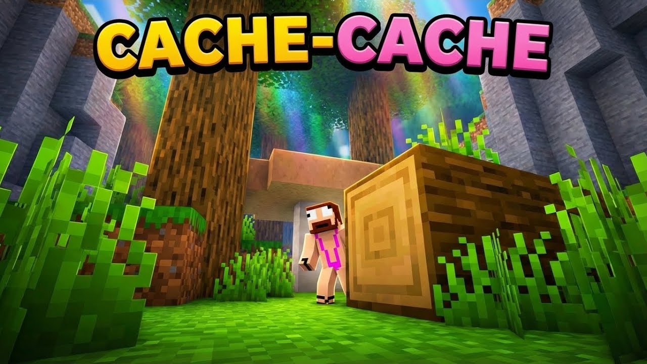 Cache-Cache sur Minecraft en version miniature !