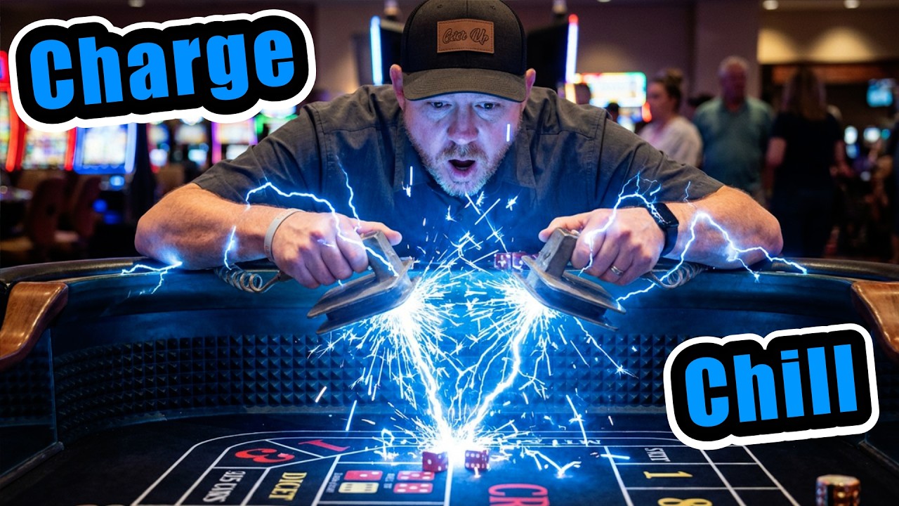 Craps: Charge Early, Then Chill & Collect Green Chips