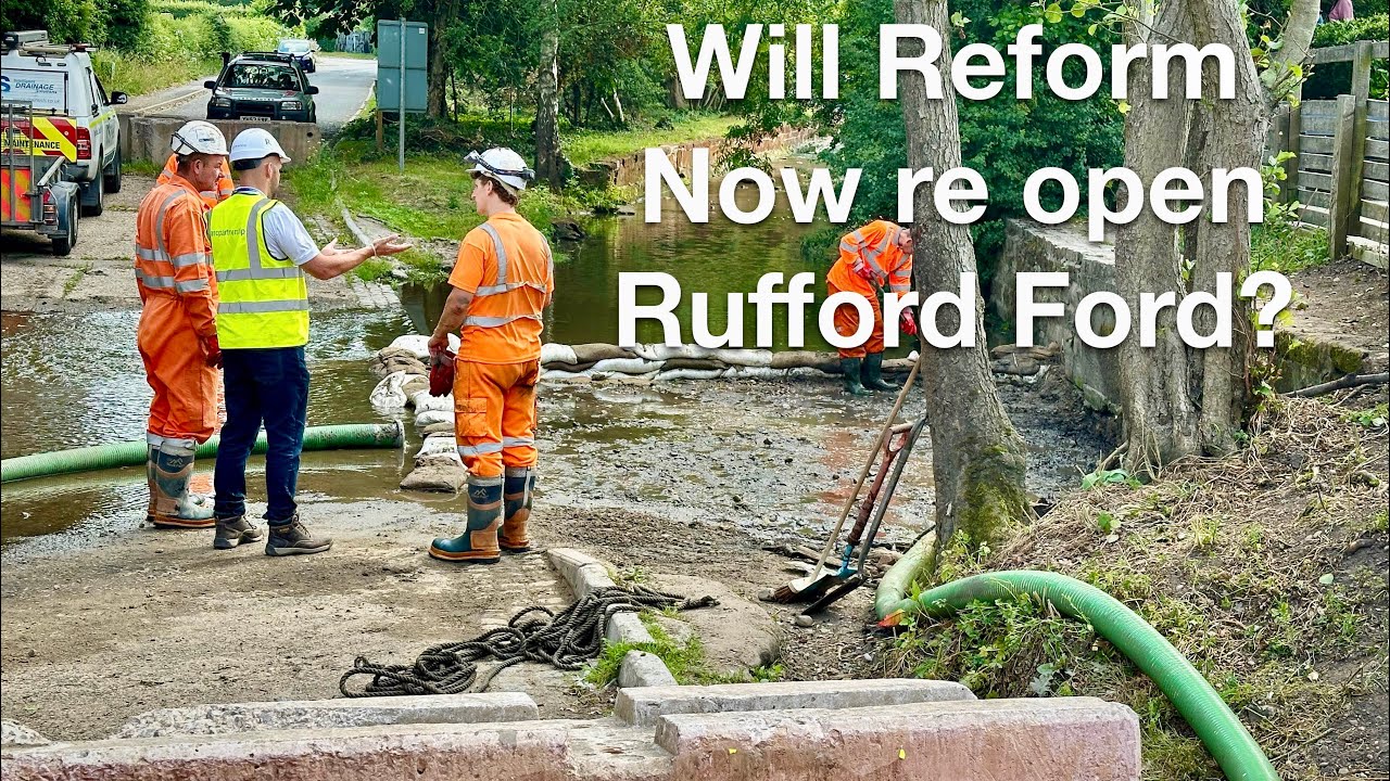 Will Reform save Rufford Ford as recent work is completed
