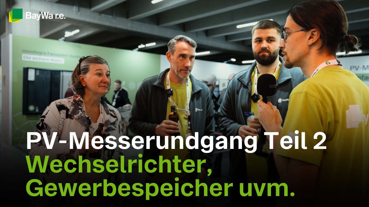 Wechselrichter, Gewerbespeicher, EMS & Heizstäbe im Messe-Check 2026 | PV-Marktplatz Teil 2