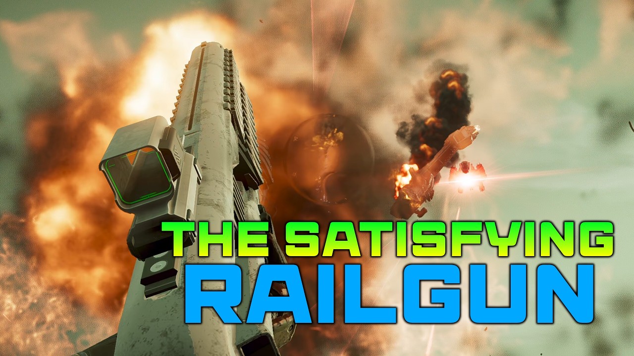 The Railgun Is SO Satisfying | Helldivers 2
