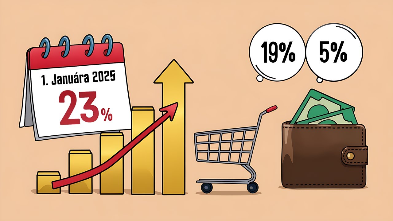 Videonávod na úpravu sadzieb DPH vo VRP2 pre rok 2025