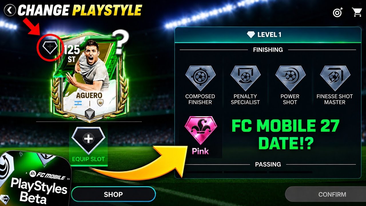 ДАТА ВЫХОДА FC MOBILE 27!! НОВАЯ СИСТЕМА СТИЛЕЙ ИГРЫ: ПОКУПАЙТЕ И МЕНЯЙТЕ СТИЛИ ИГРЫ В FC MOBILE!