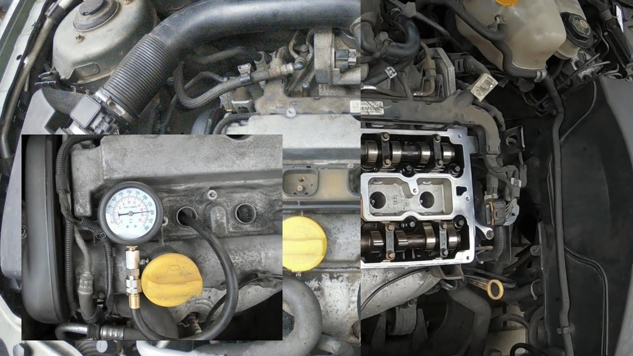 Diagnostika stavu SM - Test komprese/tlaky válců zážehového motoru