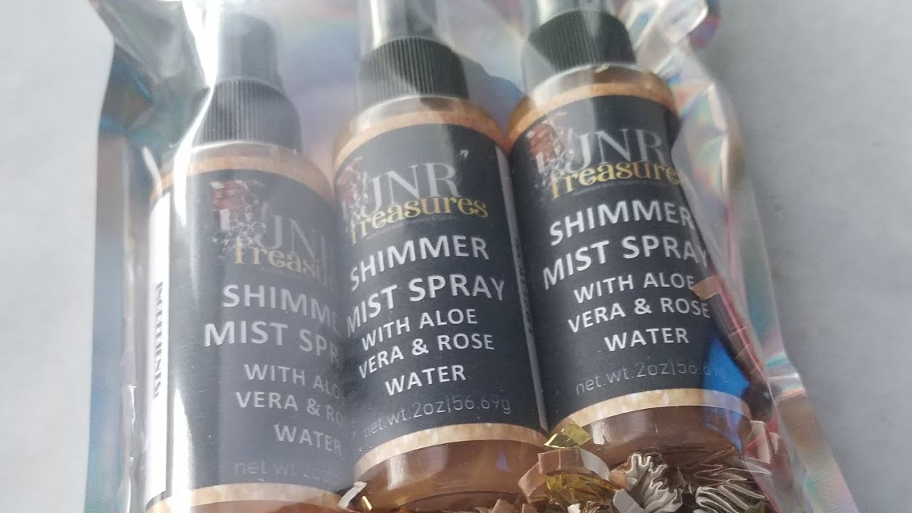DIY SHIMMER MIST SPRAY [HOW TO MAKE SHIMMER MIST]