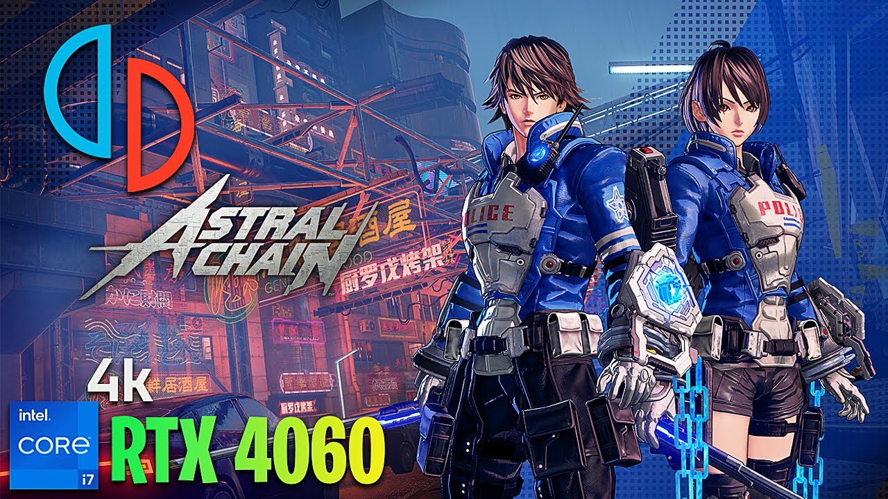 Astral Chain - Yuzu 4k | RTX 4060 + i7 13700HX | Performance Testing