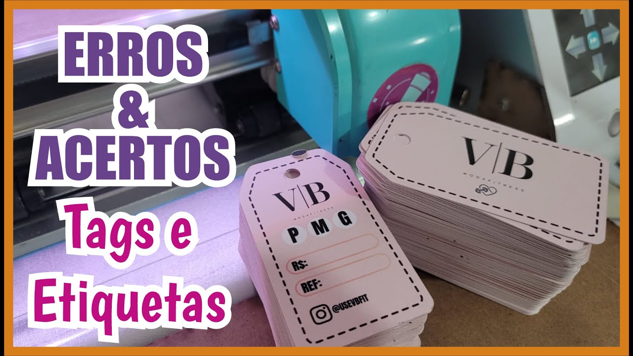 Tags e Etiquetas - Erros e acertos para casar a impressão frente e verso