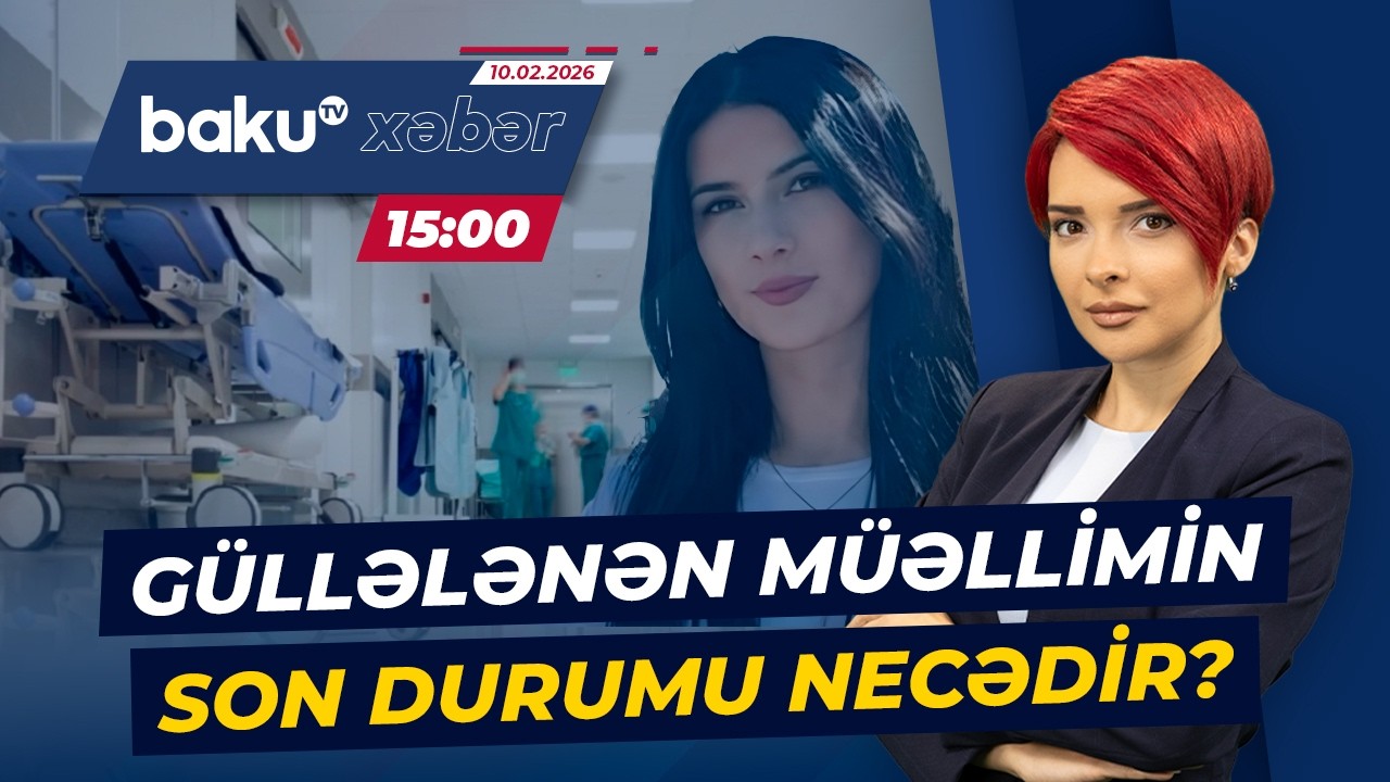 Şagird tərəfindən güllələnən müəllimlə bağlı yeni xəbər - Baku TV CANLI
