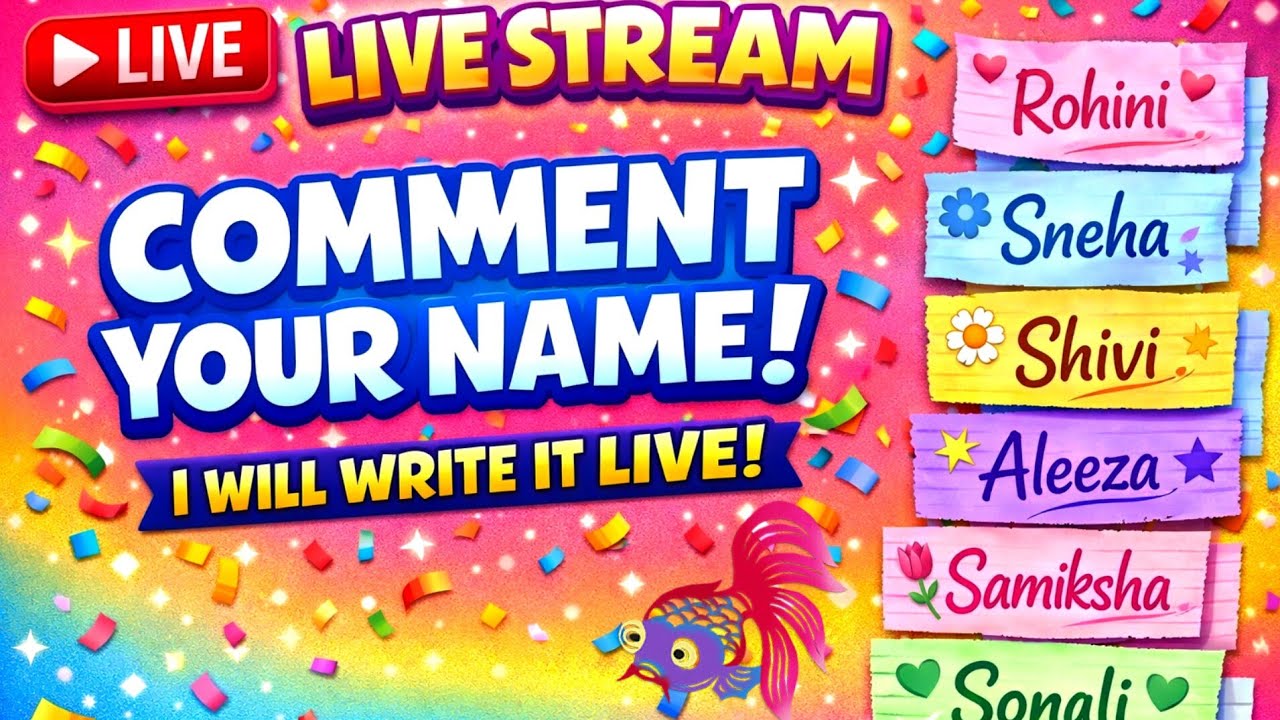 LIVE NAME WRITING 26🎀 ✍️ I| CODE GAME 🕹️ || #nameart #liveartshow #namewritinglive#calligraphyart