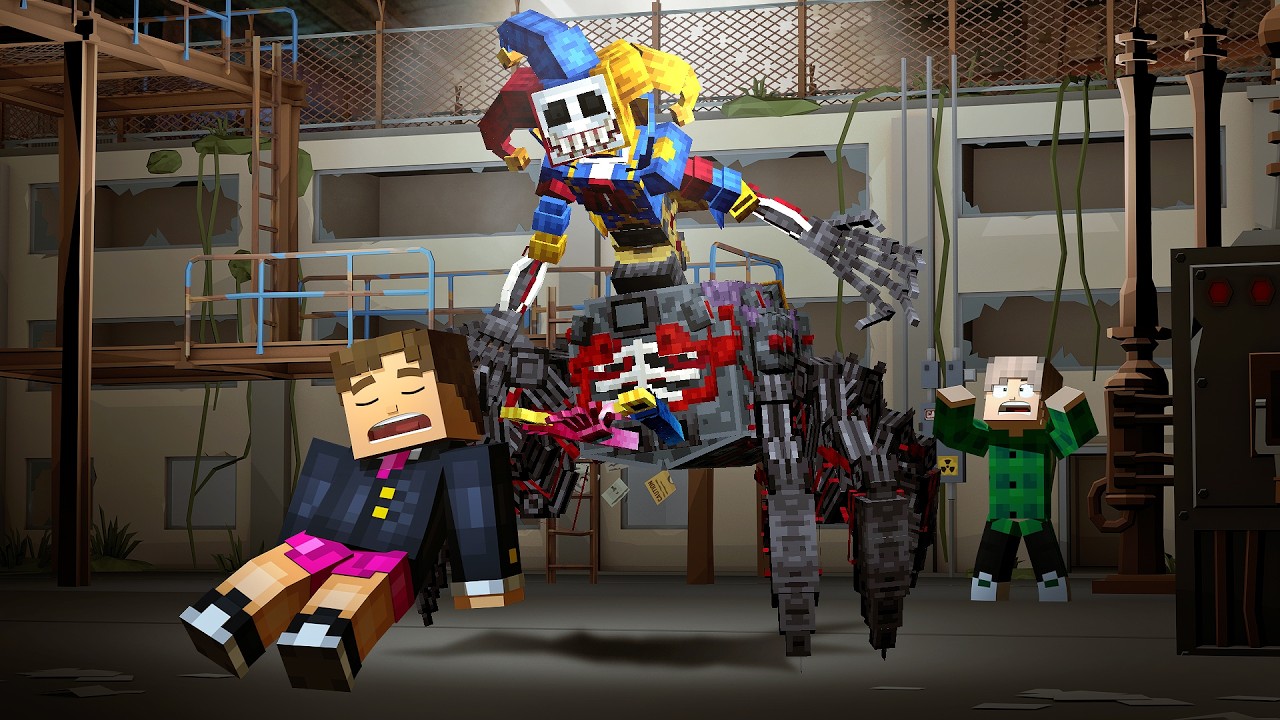 PROTOTYPE ME ATACOU no MINECRAFT! ( POOPY PLAYTIME )