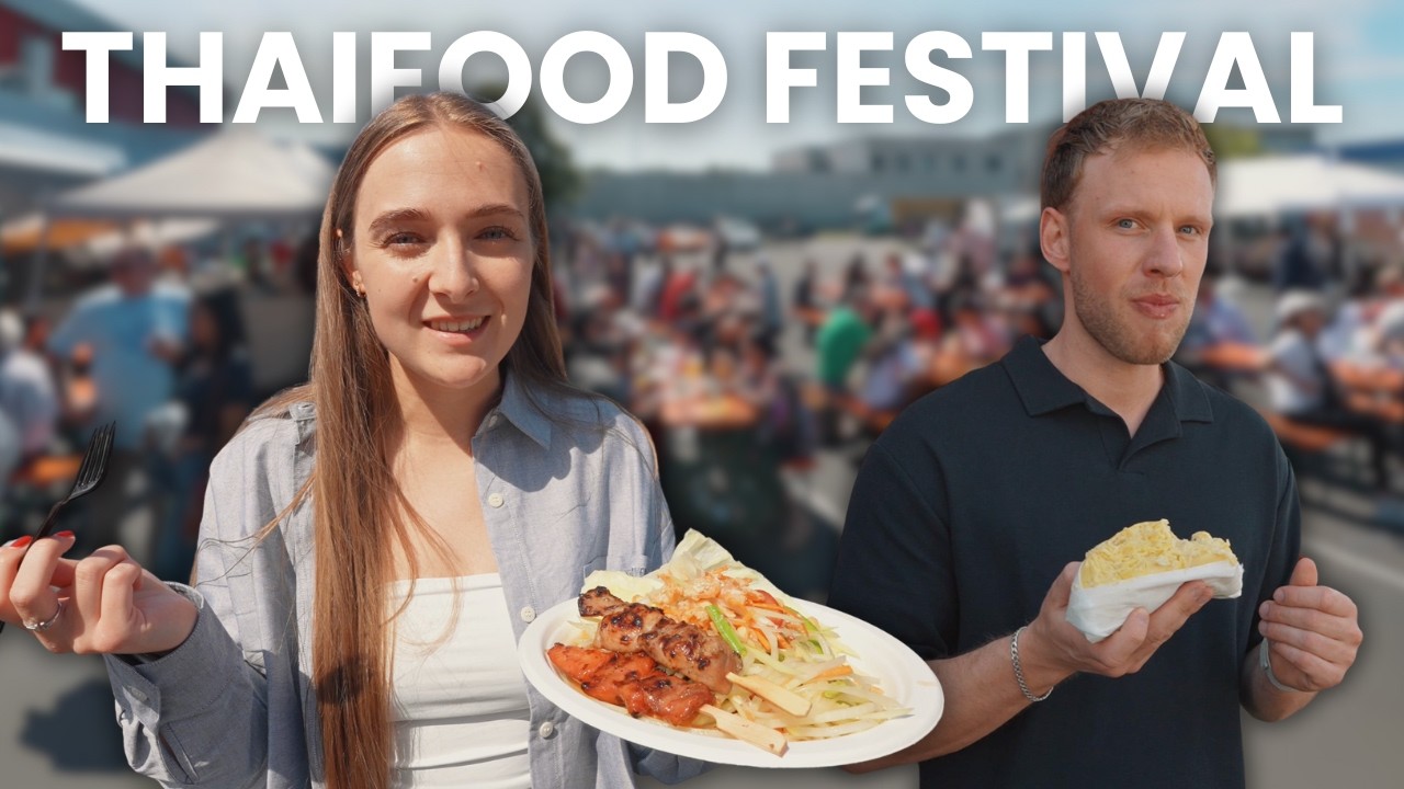 Authentisches THAIFOOD-FESTIVAL 🇹🇭 – und dann diese EKELFRUCHT?! 🤢🍈